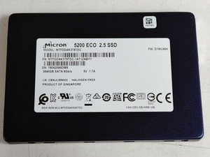 Micron 5200 ECO MTFDDAK3T8TDC 3.84 TB SATA III 2.5 in SSD Gebraucht