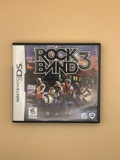 US Nintendo DS  Rock Band 3 NO MANUEL UNTESTED