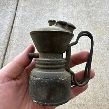 The Baldwin Lamp Vintage Miners Carbide Lamp Pat 1900 Copper Mining