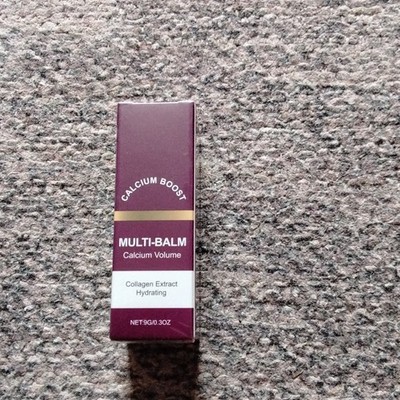 Calcium Boost Multi-Balm Moisturizer Stick, Collagen Extract Hydrating, 0.3 oz