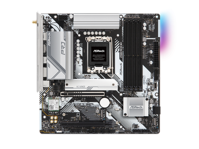 ASRock B760M PRO RS WiFi LGA 1700 Intel B760 Micro ATX Motherboard