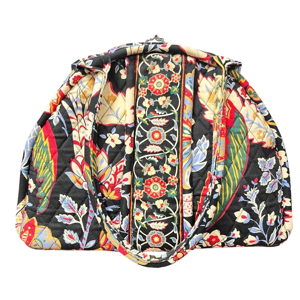 Vera Bradley Versalles Patrón Eloise Beso Estilo Cerradura Monedero Bolso de Mano Retirado Foto 2 de 4