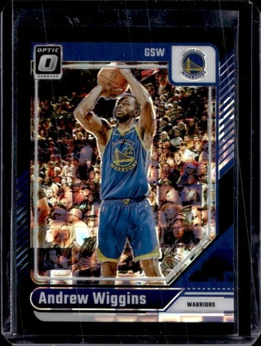 2024-25 Panini Donruss Optic Andrew Wiggins Black Pandora Prizm #/15 Warriors