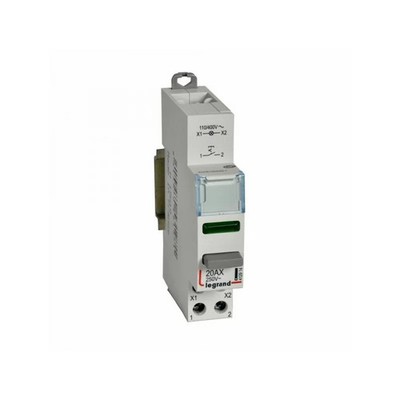 Legrand 412914 Doppelt Drucktaster Modulare Schalter Kontakt 1NO Mit Leuchte - 1