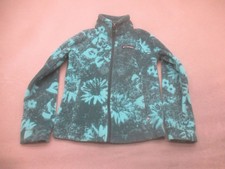 Columbia Size S 7/8 Kids Multicolor Fleece Full Zip Outdoor Hiking Jacket 632