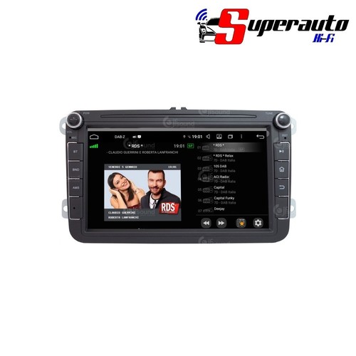 Jfsound JF-038W6-UP PRO autoradio car tablet fit VW Golf V VI Jetta Android 8" - Foto 9 di 12