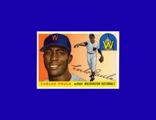 1955 Topps Carlos Paula #97 - RC - Washington Senators - Gem Mint