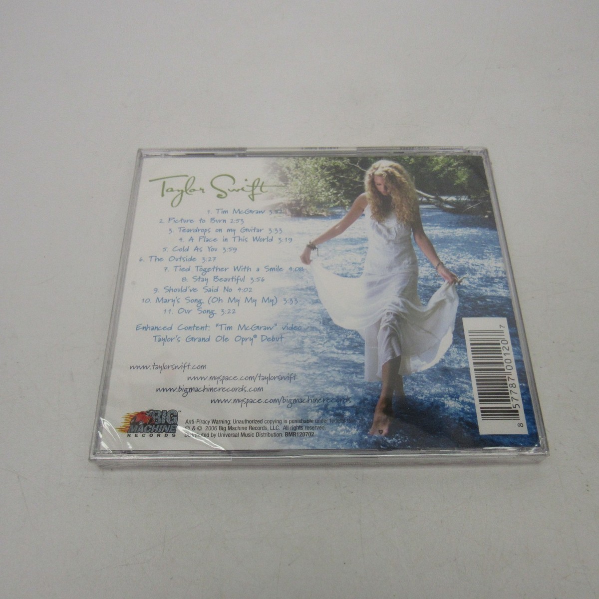 Taylor Swift 輸入盤 2006 BMR120702 BK02 レア Taylor Swift 