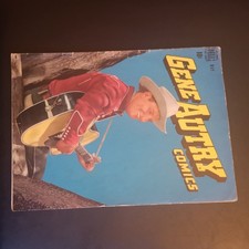 GENE AUTRY COMICS 15 DELL PUB. WESTERN TV RELATED 1948 