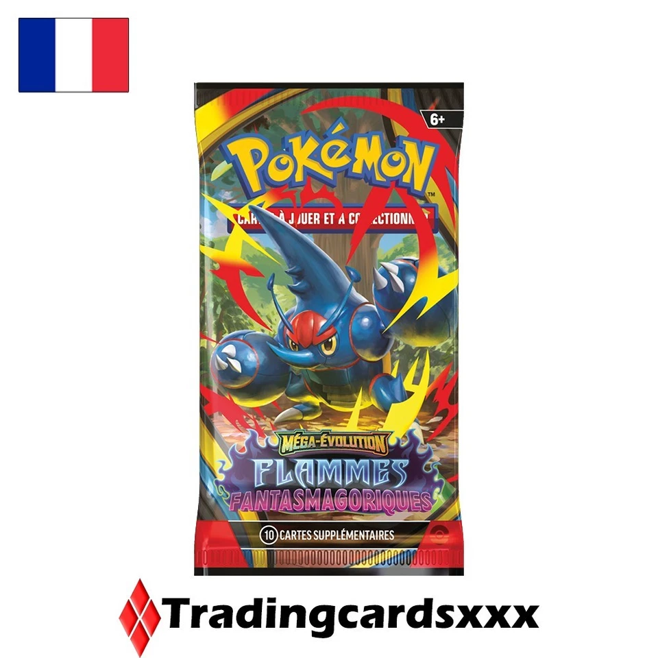 Pokémon - Display de 36 boosters ME02 : Flammes Fantasmagoriques - Immagine 3 di 4