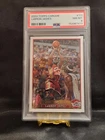 TOPPS CHROME LEBRON JAMES ROOKIE CARD #111 PSA 8