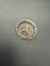 ORIGINAL Mercedes W201 190 W124 Emblem Stern Schriftzug Logo Kühlergrill TOP