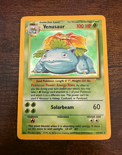 Venusaur #18 (Base Set 2)