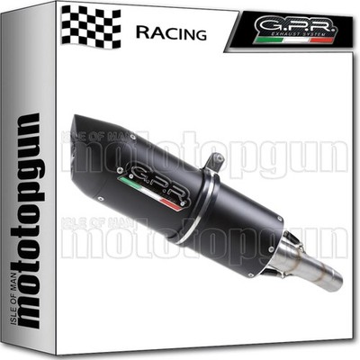 GPR KOMPLETTANLAGE FURORE NERO EDELSTAHL YAMAHA ZUMA 125 2015 15