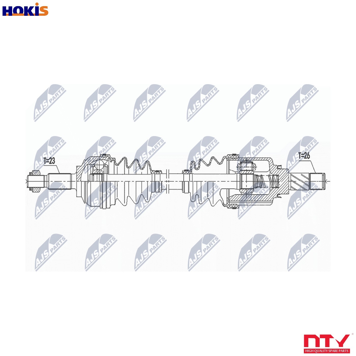 DRIVE SHAFT NPW-RE-191 FOR RENAULT R9N 401 1.7L R9M 414 1.6L 4cyl KADJAR