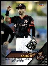 2017 Carlos Asuaje Choice Minor League Rookie Card PCL Top Prospects. rookie card picture