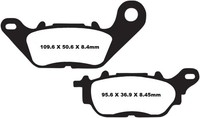 BremsbeläGe Serie Sfa Organisch FüR Roller EBC Yamaha Mw/Gpd/Lts/Xc/T/G Lex