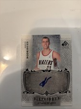 2006-07 SP Signature Edition Signatures SERGIO RODRGIUEZ Rookie Auto #SPS-SR