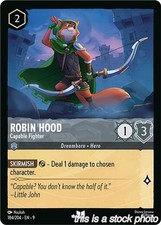 Robin Hood - Capable Fighter 9 - 184/204 Lorcana TCGNM