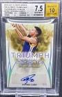 Stephen Curry 2019 Leaf Ultimate Triumph AUTO Platinum Spectrum 1/1 BGS 7.5 JO1