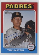 2024 Topps Heritage High Number Real One Auto Yuki Matsui #ROA-YM Auto 1kn1