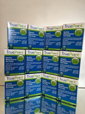TRUE POINT = Unistrip 1 Blood Glucose Test Strips 600 Qty. 