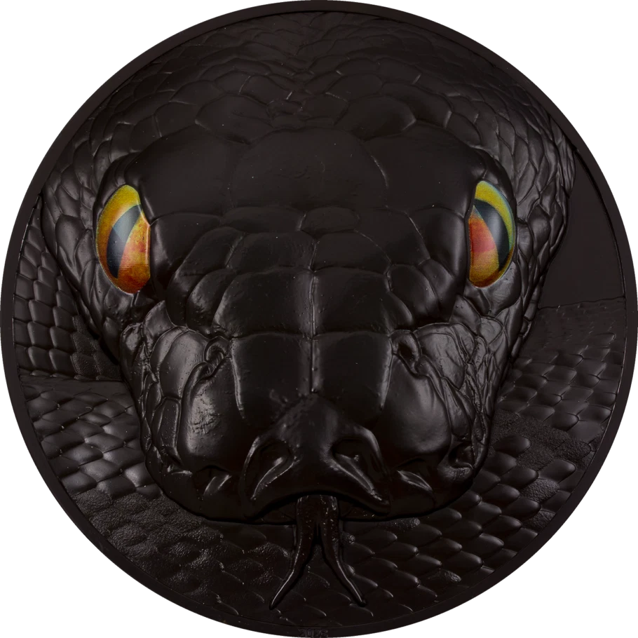 Palau 2023 50$ PYTHON Hunters By Night 1 Kg silber Münze
