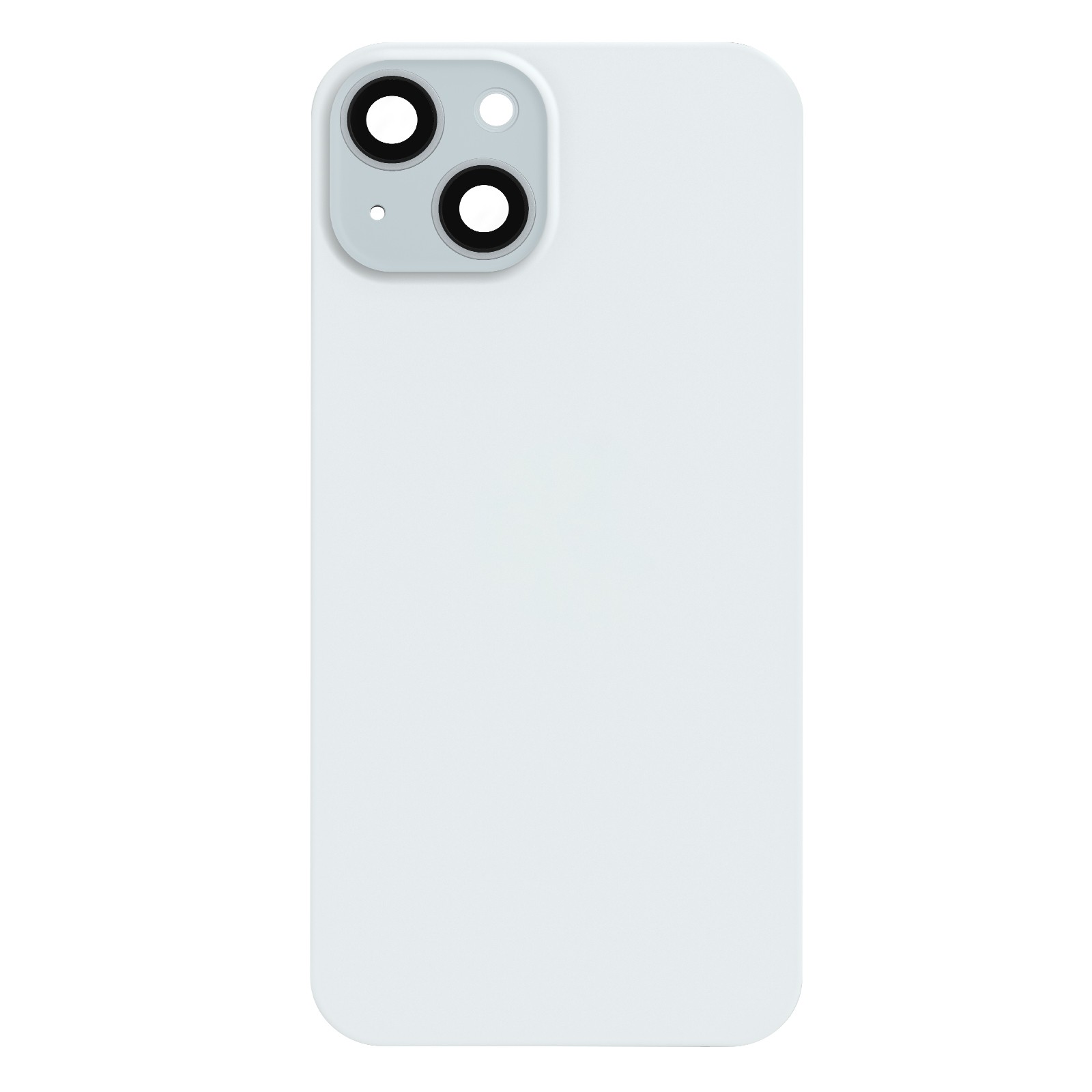 Vitre arrière pour iPhone 15 Clappio bleu pâle de remplacement