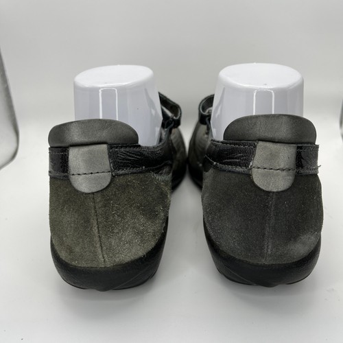 Zapatos planos informales cómodos de gamuza de cuero gris para mujer Naot Mary Jane EE. UU. 8 - Imagen 5 de 9