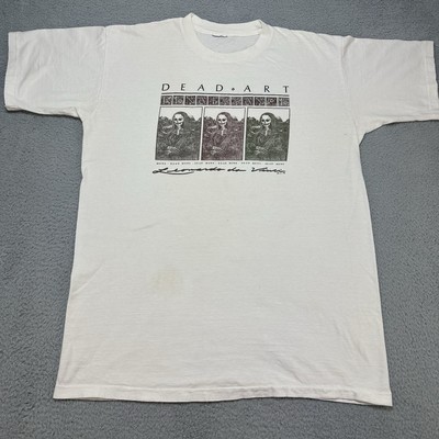 Vintage 1988 Grateful Dead Mona Dead Artist L.Q. Super Rare Shirt Parking Lot T