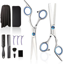 Haircut Scissors Kit, 11 Pcs Professional Set - Haircut, Thinning Scissors, Neck