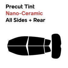 Nano Ceramic Window Film Any Tint Shade Precut All Sides & Rears for KIA Glass