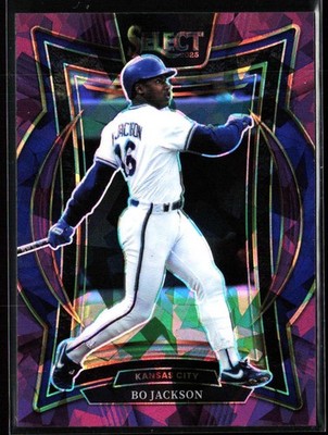2025 Select - Bo Jackson #13 - Concourse - Purple Ice Prizm /175