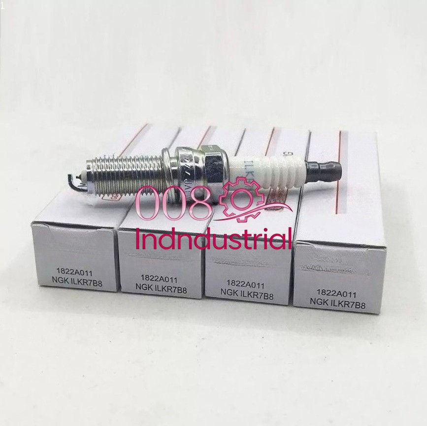 4Pc NEW FOR 1822A011 SPARK PLUG NGK ILKR7B8