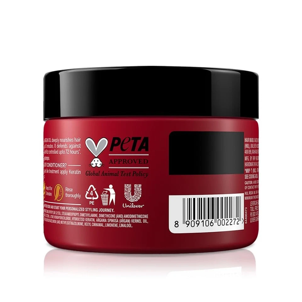 Mascarilla capilar de queratina TRESemme 300 ml con proteína de queratina y envío sin aceite de argán Foto 2 de 4