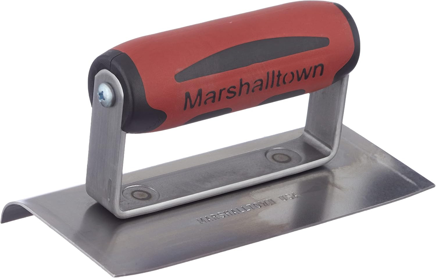 Marshalltown M136D Cement Edger Edging Trowel Durasoft Handle Curved End 6'' x 3