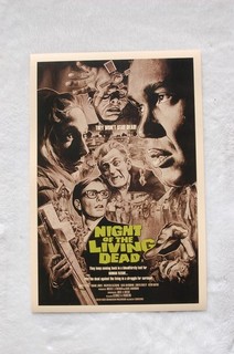 Night of the Living Dead Movie Lobby Card Movie Poster #5