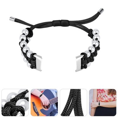 Verstellbarer Ersatz für Uhrenarmband aus Stoff, kompatibel mit Fitbit Luxe