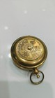 Antique Vintage Brass Pocket Compass Brass Nautical Compass