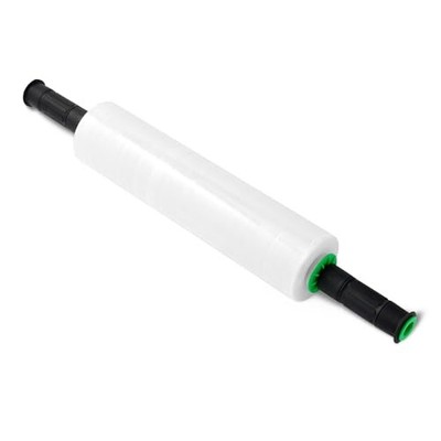 Stretchfolie 38,1cm x 30,48m Transparent 1 Rolle + 2 Griffe Amazon Basics