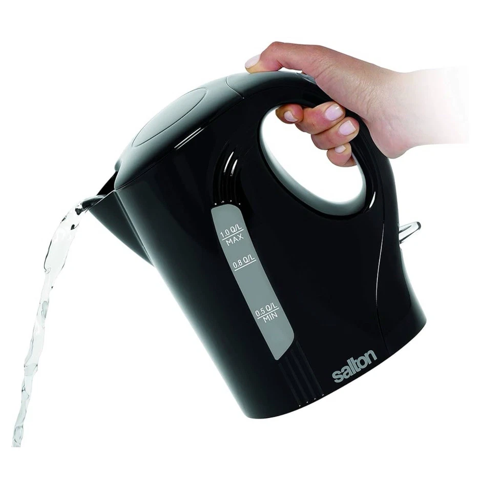 Salton Cordless Electric Jug Kettle JK1641B Auto Shut Off 1L Black BRAND NEW￼ - Image 3 of 4