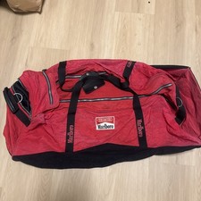 Vintage Marlboro Rolling Travel Duffle Bag Su...
