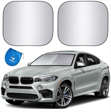 Windshield Sun Shade with Shield-X Reflective Technology. Medium Standard 