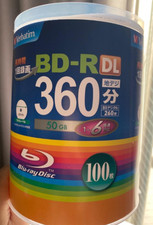 Verbatim Blank Blu-ray BD-R DL VBR260RP100SV1 50GB 1-6x 100 discs