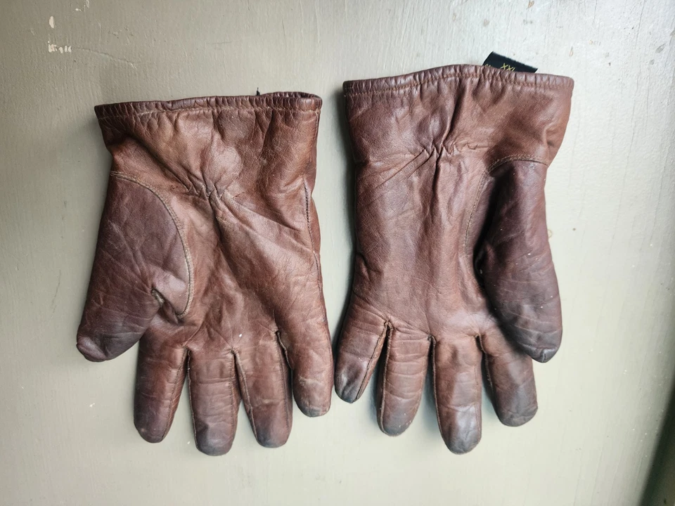 Guantes de cuero Bob Allen Premier, marrón, 2XL Foto 2 de 4