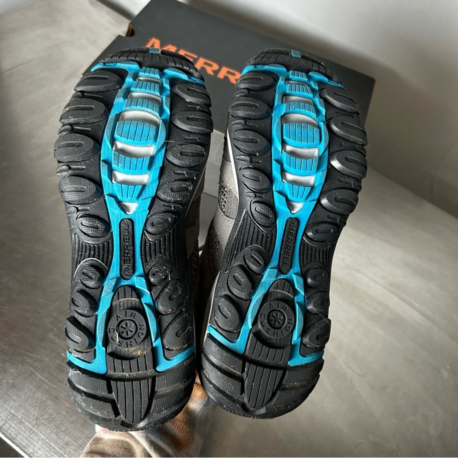 Scarpa da trekking Merrell donna Alverstone Mid Charcoall Tahoe nuova con scatola taglia 10