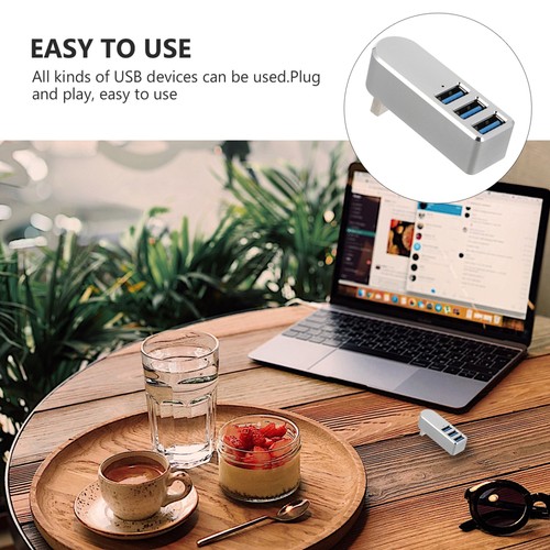 Rotatable USB Hub USB 3.0 Hub Keyboard Mouse Sound Camera Multi-Port USB Hub - 第 7/12 張圖片