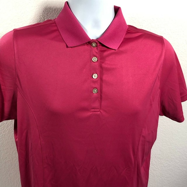Brand New Footjoy FJ womens Large L Pink Polo Golf Shirt New with Tags