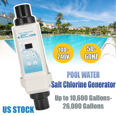 Salt Chlorine Generator Pool Salt Water System for 26K gal Universal Chlorinator