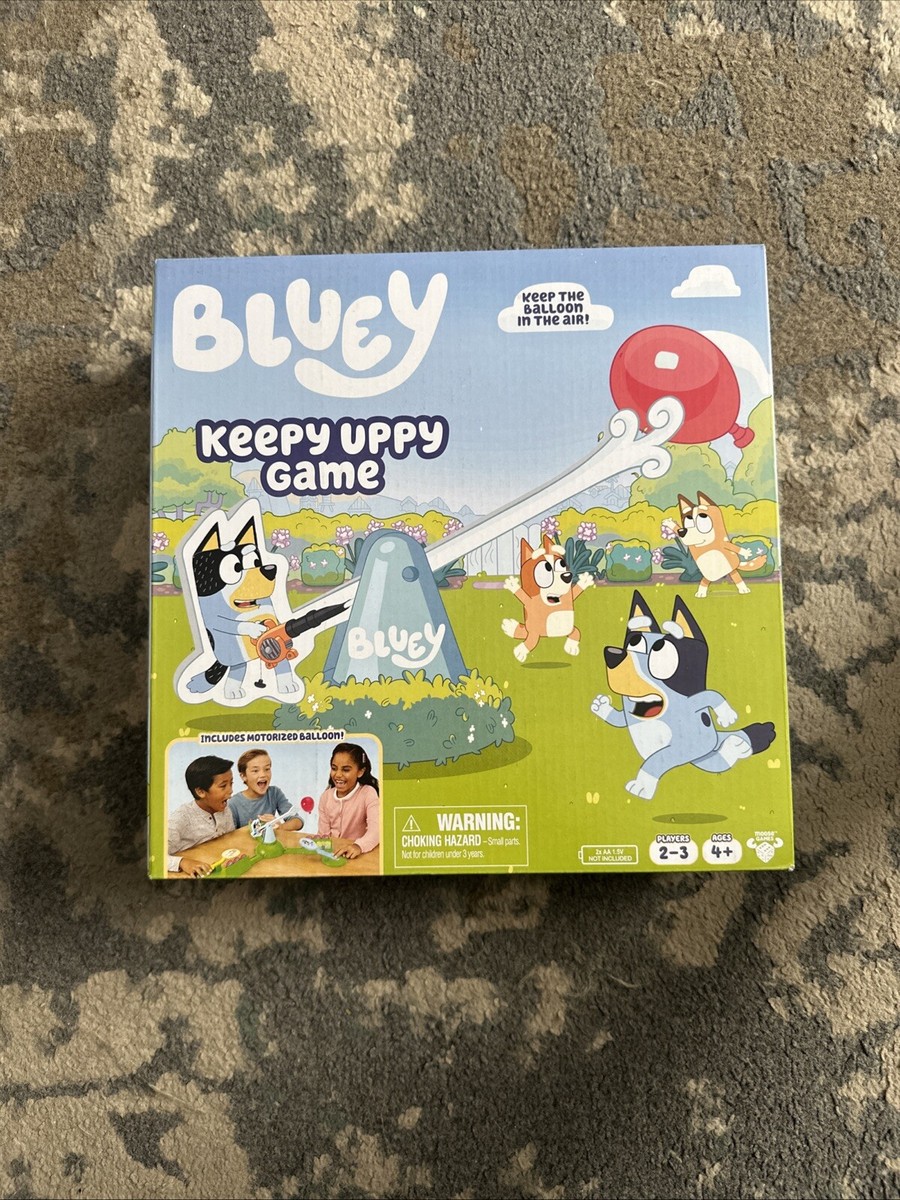Bluey Keepy Uppy Game, Help Bingo Chilli Keep The Balloon In The